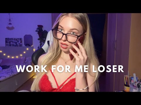 Mean Colleague Bullies You At Work | ASMR roleplay