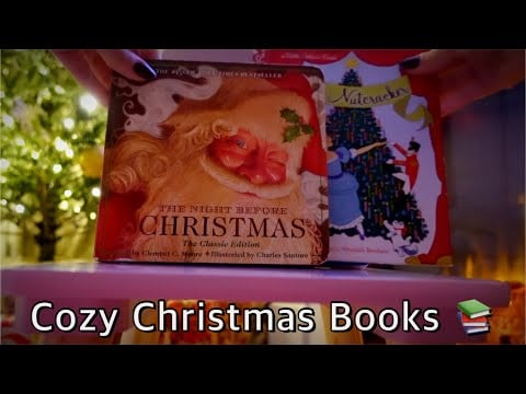 ASMR | Reading You Christmas Stories By The Fireplace (Lofi ASMR)
