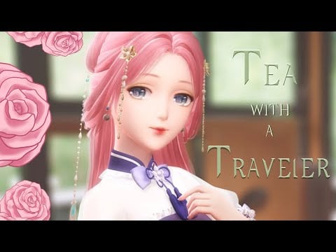 Found Shelter in a Warm Teahouse ❄️ Cozy Stranger Comfort Roleplay (F4A)