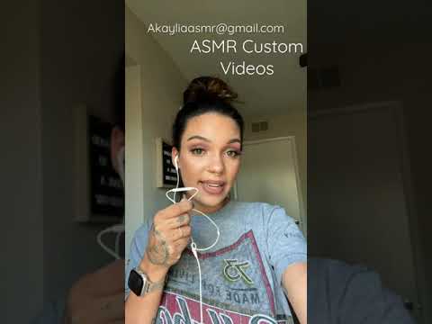 ASMR- Custom Videos