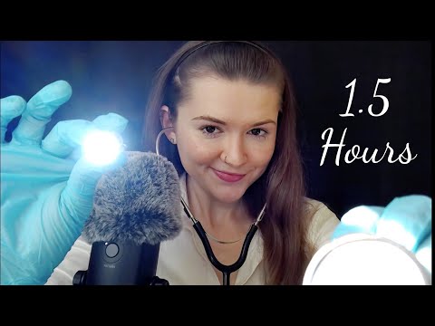 1.5 Hours of Medical ASMR 🩺 | Soft Spoken Exam Roleplays