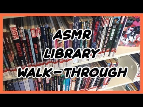 ASMR Library Walk-Through (Soft-Spoken, Page Turning, and Ambience!)