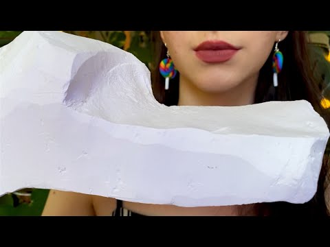 Звонкий хруст ГЛЫБОЙ МЕЛА🍭Block of chalk | ASMR