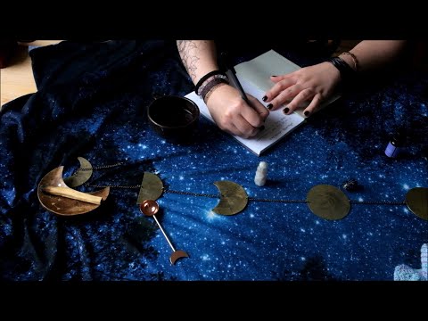 🌕 ASMR français 🌖 🌗 🌘 Rituel de Pleine Lune pour se Détendre ❤ (New Year 2021)🌕 🌖 🌗 🌘