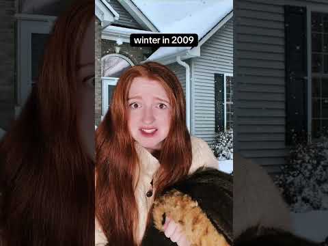I’m not wearing a coat mom😤 winter in 2009 #asmr #2000s #nostalgia