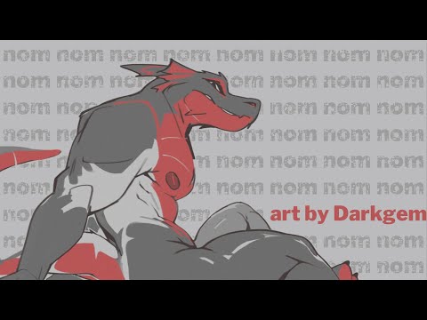 [Furry ASMR] Dragon Noms On Your Ears (Binaural)