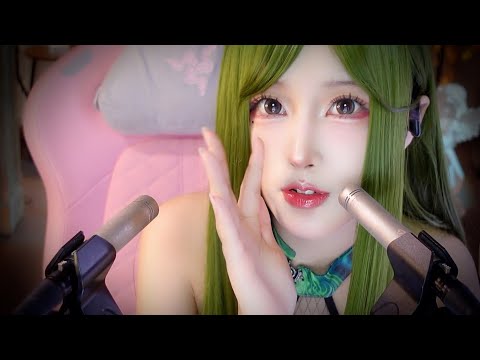 Gentle ASMR Mouth Clicks + Breathy Murmurs | Insomnia Relief to Fall Asleep Fast