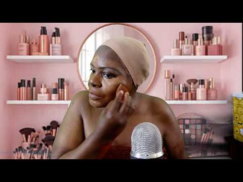 My Birthday Dress And Makeup ASMR Chewing Gum