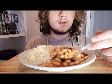 Kuru Fasulye Pilav Mukbang ASMR | Benimle Bir Akşam Yemeği | Türkçe ASMR