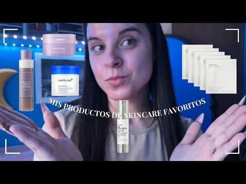 ASMR Mis Productos de Skincare Favoritos | Sonidos Relajantes, Susurros...♡