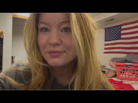LOFI ASMR: coloring Christmas doodles on your face 🎄