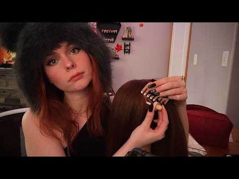 ASMR Weird Kid Scalp Inspection (Wooden Tools and Treatment)