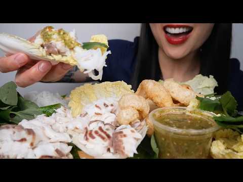 HEALTHY EATING (GRILL FISH + FRESH VEGGIES + SPICY GREEN SAUCE) NO TALKING | SAS-ASMR