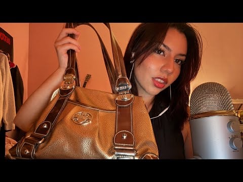 ASMR whats in my bag