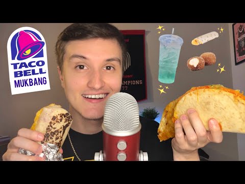 ASMR | My Subscribers PICK My Food Mukbang! (Taco Bell) 🌮🔔