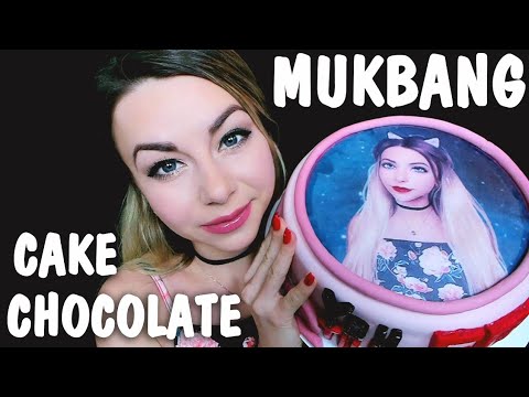 АСМР Мукбанг Шоколадный Торт 🎂  Итинг  🍰 ASMR Mukbang Chocolate Cake 🎂 Eating Sounds 👄 먹방