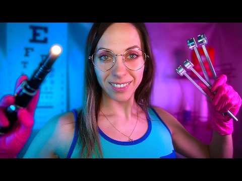 ASMR Unclogging Your Ears (Deep Ear Cleaning) Otoscope Exam - Personal Attention roleplay