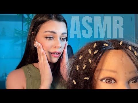 ASMR: Mãe Tira Seu Piolho Antes De Dormir 🐛😴