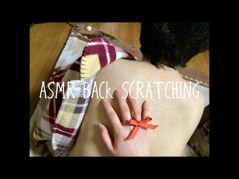 ASMR Massage | Back Scratching | natural nails | No Talking