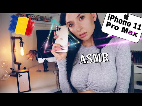 🇷🇴 iPhone 11 Pro Max Unboxing *ASMR în Română 🇷🇴