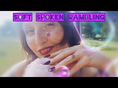 ASMR | SOFT SPOKEN RAMBLING & NAIL TAPPING FOR MEGA 😴😴😴😴 #asmr 