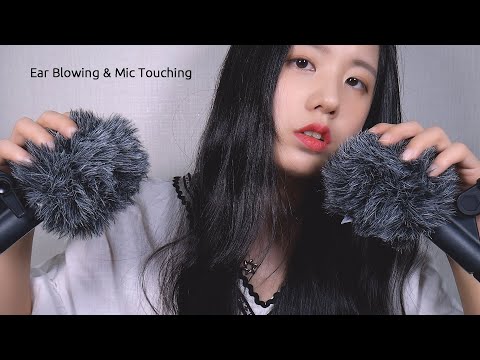 ASMR Ear Blowing & Fluffy Mic Touching, Scratching | No Breath Sound| Brain Massage 5 Hr(No Talking)