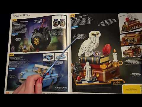 ASMR | New 2026 Lego Sets Catalog Show & Tell w/Pointer (Whisper)
