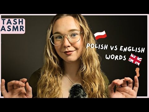ASMR English Vs Polish Words (whispered)