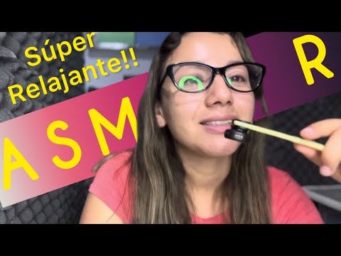 ASMR MOUTH SOUNDS Y SUSURROS SEMI INADIBLES MÁS VISUALES