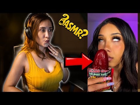 😱 ASMRtist REACCIONA a los MEJORES ASMR de TikTok