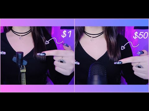 ASMR- Microfone barato VS microfone caro