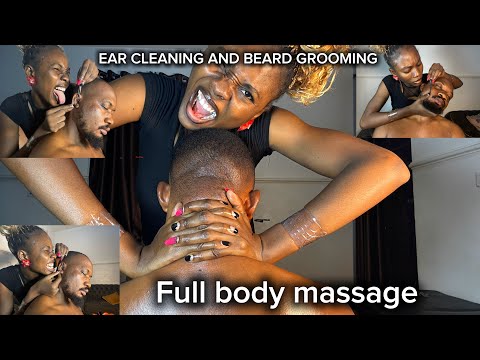 1 Indian Ear Cleaning + Japanese Head Spa | Full Body Massage, Beard Grooming & Deep Relaxation ASMR