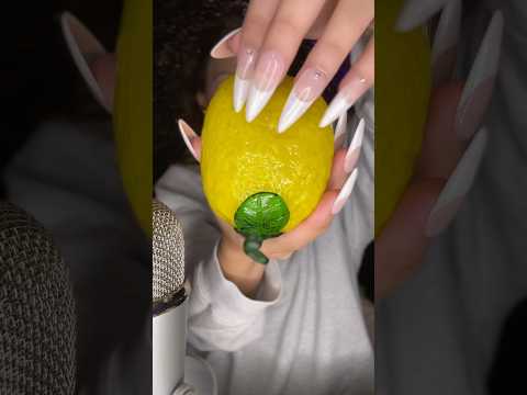 Which fake LEMON is your favorite? 🍋 #asmr #asmrsounds #asmrtingles #bestlifebybrooke #tingles