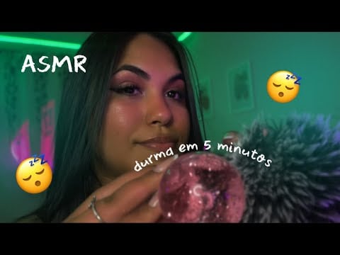 ASMR TE FAZENDO DORMIR com GATILHOS ALEATÓRIOS super RELAXANTES 💤