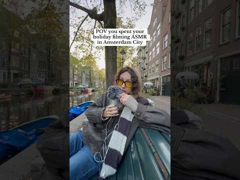 PUBLIC ASMR in AMSTERDAM preview… #asmr #publicasmr