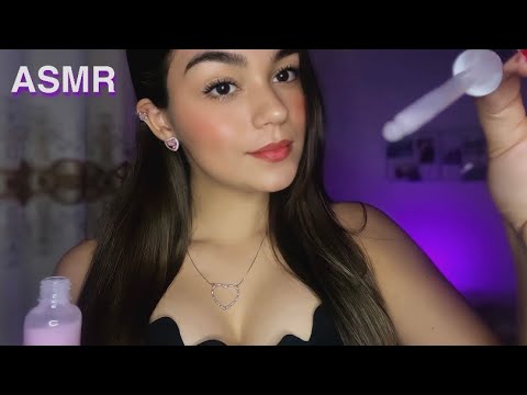 ASMR - LIMPANDO SUA PELE PRA VOCÊ DORMIR | MUITO RELAXANTE