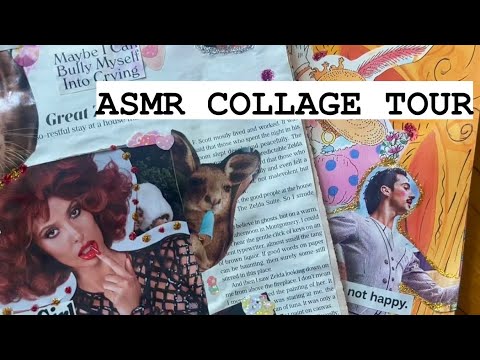 ASMR Lofi Collage Tour 🌺