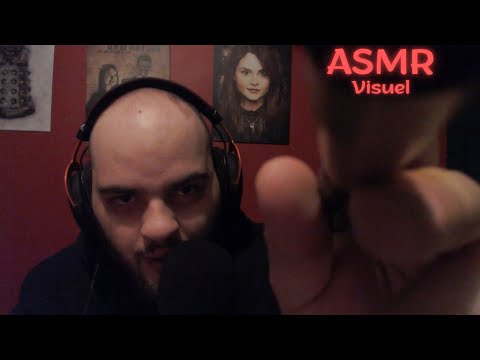 #ASMR - Ma première vidéo VISUEL + Nouvelle cam (Suis mes instructions, mouth sounds..)