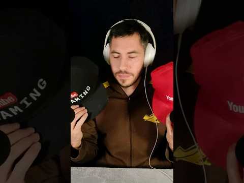 ASMR mes casquettes collectors Youtube #asmr #tapping #asmrtapping #collector #rare