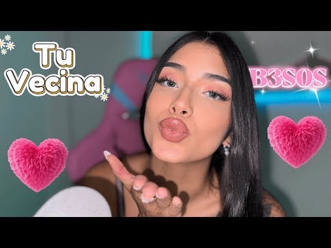 Roleplay Tu VECINA  te da B3S0S POR TODA TU CARITA ASMR [English Subs]