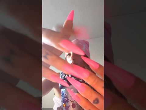 Nail tapping with long nails💗 #tappingsounds #asmr #longnails #sleep #triggers