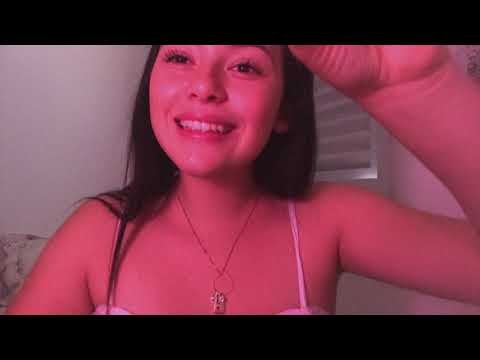 ASMR- desligando seu cérebro/ tirando suas energias negativas (sons de boca, câmera touch, pincel)