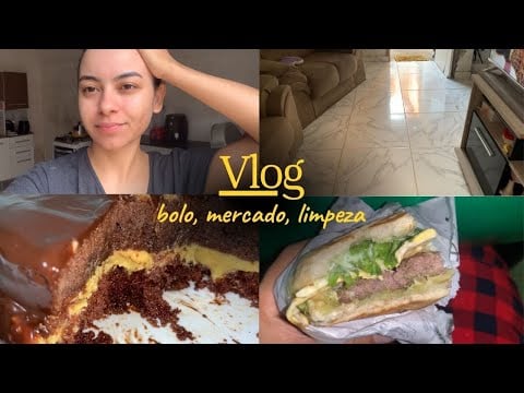 ASMR VLOG- BOLO DE MARACUJÁ COM CHOCOLATE 🍫 LIMPEZA… 