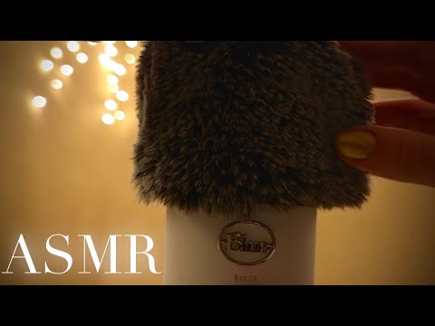 ASMR For Anxiety / Fluffy Mic Scratching & Whispered Positive Affirmations