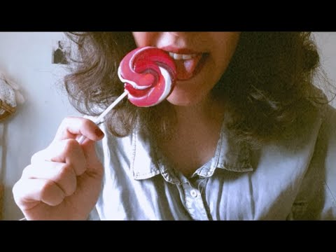 ASMR | Lollipop mouth sounds 🍭