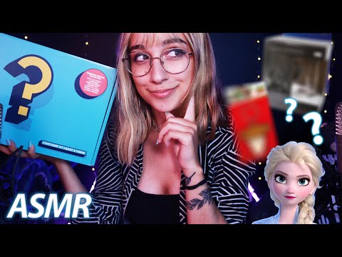 ASMR Unboxing a Pop Culture Mystery Box! 👀 (Soft Spoken)