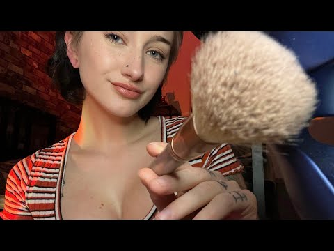 asmr random tingly triggers mic brushing, inaudible whispers, hand fluttering ✨