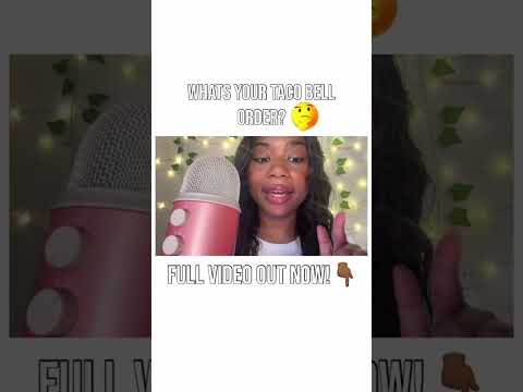 MAKE SURE YOU SUBSCRIBE!🌮 #asmr #tingles