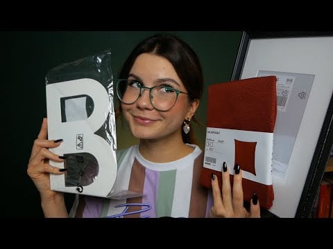 ASMR PO POLSKU | jakie dźwięki wydają rzeczy z Ikei? • szept i wyzwalacze [HAUL ZAKUPOWY]