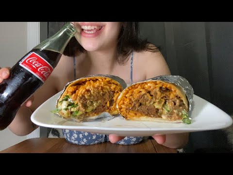 HUGE BURRITO ASMR *NO TALKING*